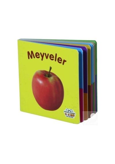 Meyveler - Mini Karton Kitaplar
