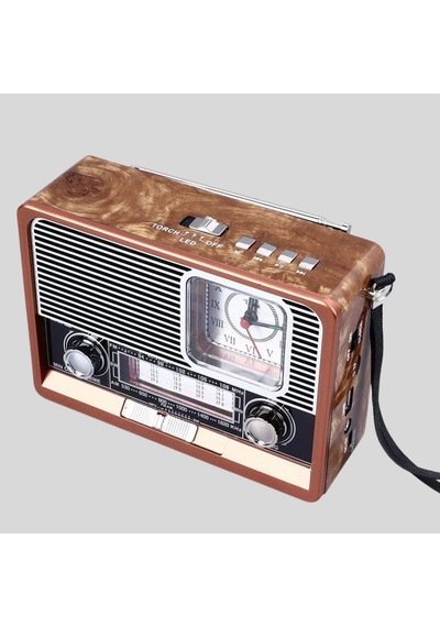 Nostaljik Vintage Radyo Kompakt Ve Dekoratif Tasarım