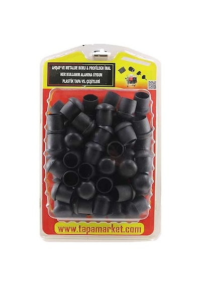 Çap 25 Plastik Iç Bombeli Tapa 2,5 Mm
