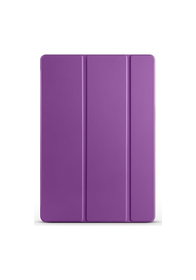 Galaxy İle Uyumlu Tab S10 Fe Plus Smart Cover Kalem Bölmeli Standlı 1-1 Kılıf Mor