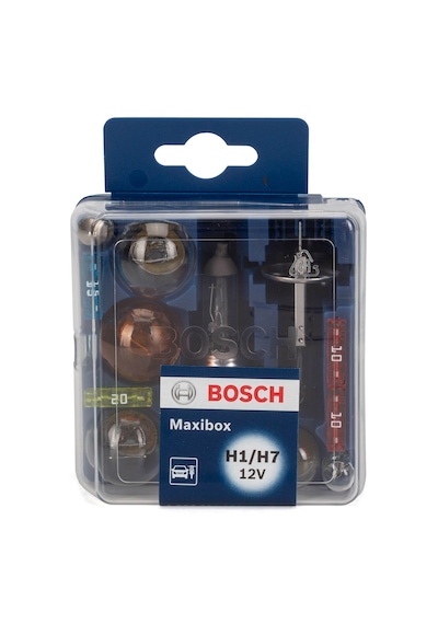 Bosch Yedek Ampul Kiti Maxibox H1 H7 Yedek Ampul Ve Sigorta Seti 12volt