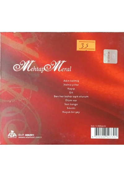 Plak Değildir Cd Dir Cd Mehtap Meral Aşk Cd