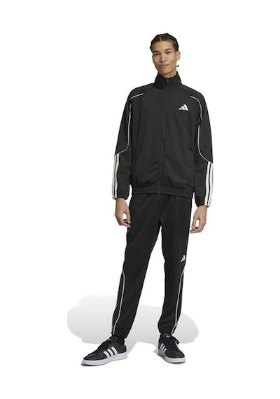 Adidas Stadium 3 Stripes Erkek Siyah Eşofman Takımı