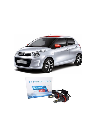 Citroen C1 Uzun Far Ampulü H7 Ultimate Yeni Seri Beyaz 2014-2022