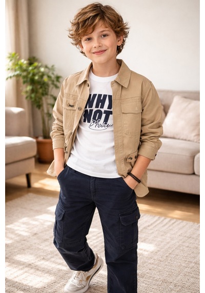 Uğur Bebe Mackays %100 Pamuk Bej Kanvas Ceket & Siyah Yandan Cepli Pantolon Sweatshirt Erkek Çocuk Takım Bej Siyah Bej Siyah Uğur Bebe Mackays %100 Pamuk Bej Kanvas Ceket & Siyah Yandan Cepli Pantolon Sweatshirt Erkek Çocuk Takım Bej Siyah Bej Siyah