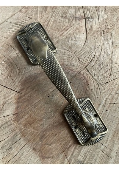 DEKORATİF ANTİK SARI PİRİNÇ KAPI KULPU KAPI ÇEKME KOLU 23CM