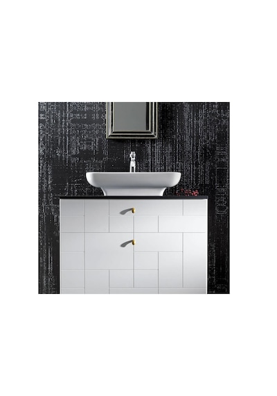 Turkuaz Seramik Lal 60x42 cm Tezgah Üstü Lavabo