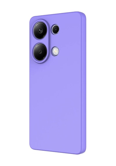 Noktaks - Xiaomi Uyumlu Xiaomi Redmi Note 13 4g - Kılıf İçi Kadife Koruyucu Mara Lansman Kapak - Lila