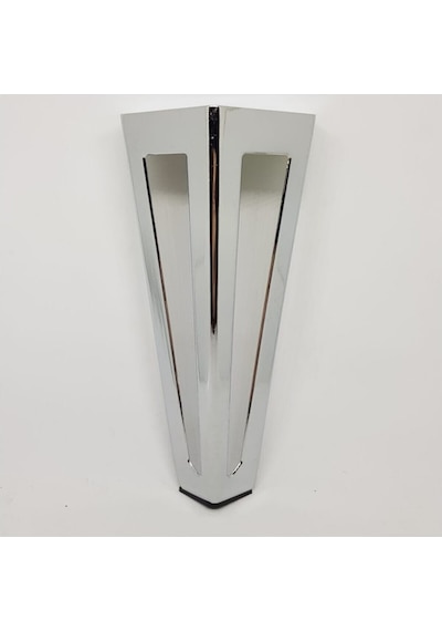 NEPTÜN 14 CM METAL KROM KOLTUK,BAZA,MOBİLYA AYAĞI ( 4 ADET)