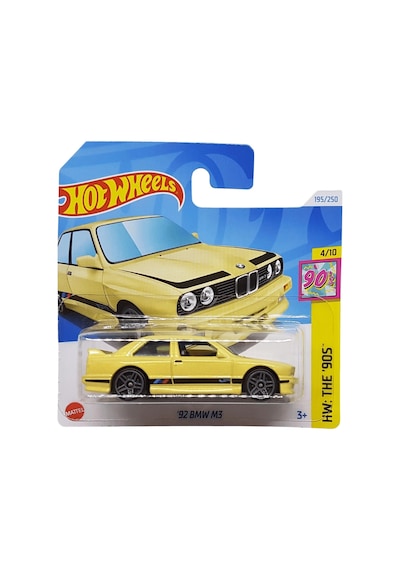 Hot Wheels '92 Bmw M3 - Hw: The '90s 1/64 Diecast Model Araba Çok Renkli