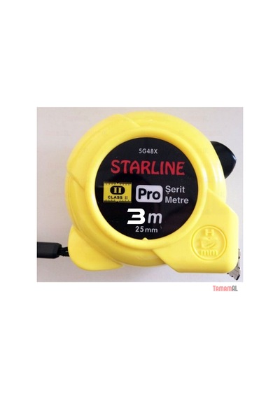 3 Mt Şerit Metre Profesyonel 3mx16 MM Class2 Powerlock
