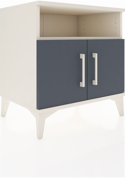 Hyperion Komodin 2 Raflı 2 Kapaklı 60x44x64 Aytaşı-antrasit Aytası