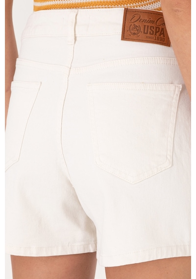 U.s. Polo Assn. Kadın Beyaz Şort Jean 50300132-dn0015 Whıte