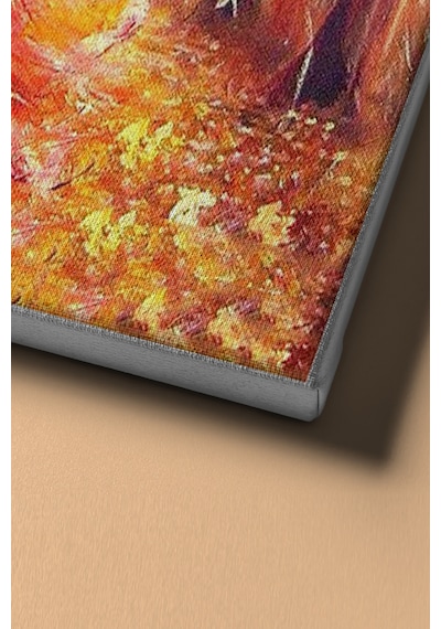Webstyle Sayılarla Boyama Seti Kasnaklı Sonbahar Gezisi 50 X 65 Cm