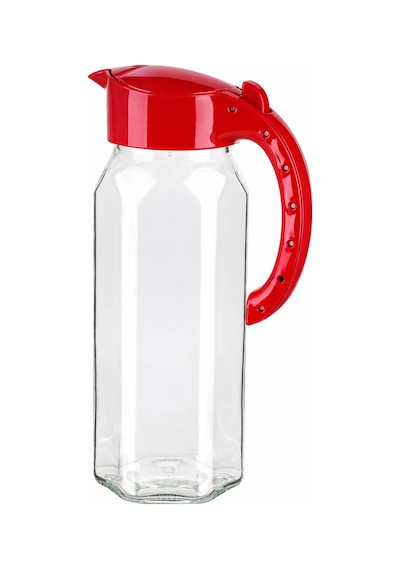 Emilahome Ala Cam Sürahi 1500 Ml Kırmızı - 869612175