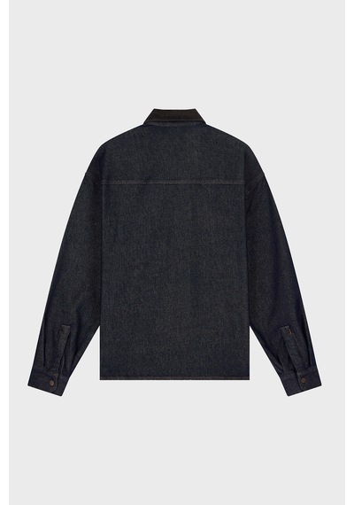 Armani Exchange Kadife Detaylı Pamuklu Oversize Kot Gömlek Erkek Gömlek Xm003402 Af27235 Mb001 Mavi MAVİ Armani Exchange Kadife Detaylı Pamuklu Oversize Kot Gömlek Erkek Gömlek Xm003402 Af27235 Mb001 Mavi MAVİ