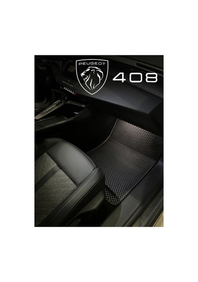 Peugeot 408 2022 Sonrası 2022 Sonrası Eva Akıllı Oto Paspas Siyah