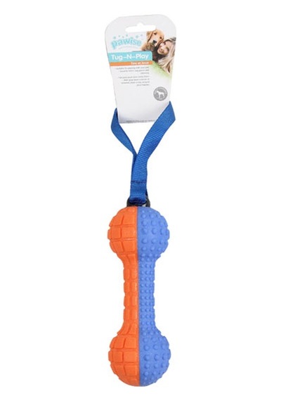 Pawise - 164 - Squeaky Foam Dummbell - Edntrend - Köpek Oyuncağı