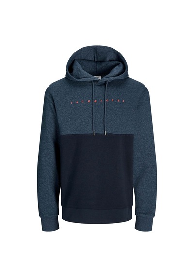 Jack & Jones Star Blocked Erkek Lacivert Sweatshirt 12256824-nb Lacivert