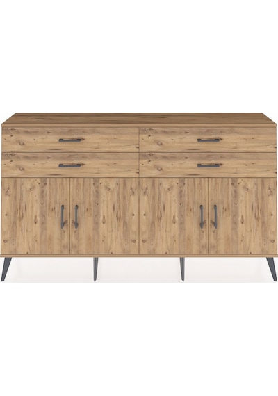 Arges Konsol 2 Raflı 4 Çekmeceli 8 Kapaklı 176x30x99 Çam-çam Çam-çam Arges Konsol 2 Raflı 4 Çekmeceli 8 Kapaklı 176x30x99 Çam-çam Çam-çam