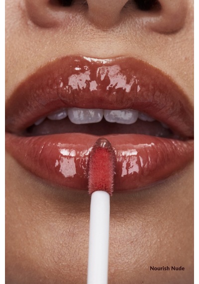 Avon Peptit Serum Lip Gloss Nourish Nude