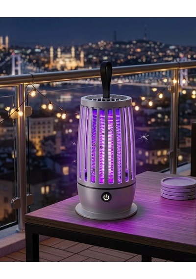 Hubrendy Kargo Elektrikli Sivrisinek Öldürücü Lamba Uv Işıklı Sessiz Çalışma Geniş Etki Alanı