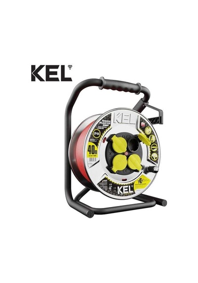 Kel 99462 Profesyonel Uzatma Kablosu 40m, 3x2.5 Mm2 40 M