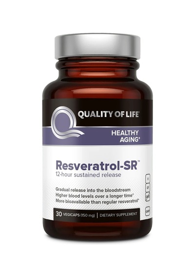 Resveratrol-sr 150 Mg 30 Veg Capsules - 12 Hour Sustained Release