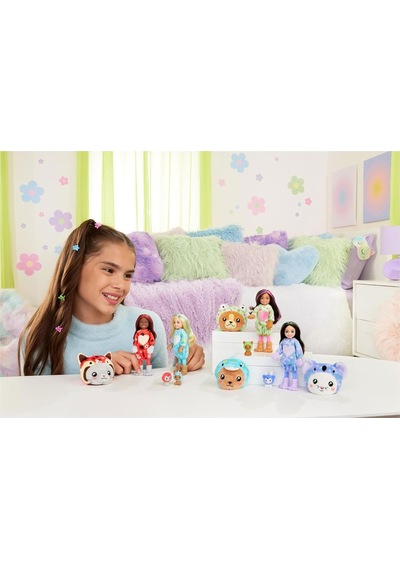 Barbie Chelsea Cutie Reveal Şirin Kostümler Serisi - Yunus HRK30