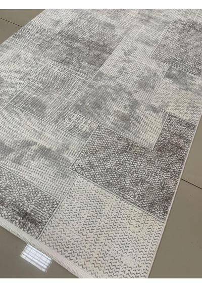 Merinos Halı Diyez Serisi 79465 095 Akrilik Yün Halı Salon Oturma Odası Halısı Gri