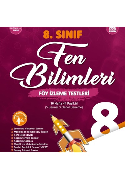 8. Sınıf Fen Föy İzleme Testleri