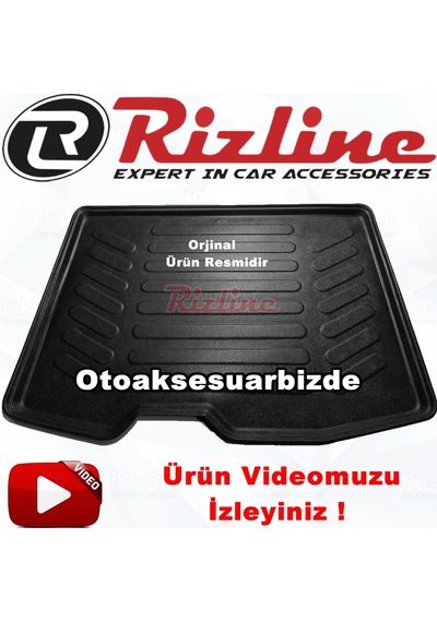 Ford Connect 3D Bagaj Havuzu Siyah 2015-2019 Arası Rizline N11.13244