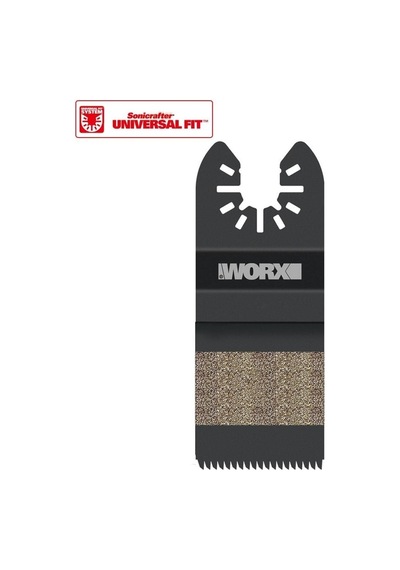 Worx Wa4960 Çok Amaçlı Raspalama Makinası İçin 35x40mm Ahşap, Pvc Universal Kesme Ve Zımparalama Bıçağı Fr Wa4960