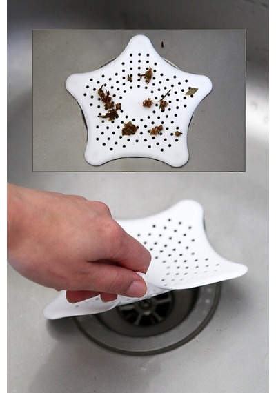 2 Adet Yıldız Lavabo Ve Küvet Süzgeci, Lavabo Tıkacı M-114 Plastik Diğer