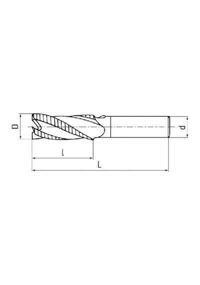 Fett 25x90x166mm Jit Dın844 Nr Hss C232 Uzun Kabatalaş Freze