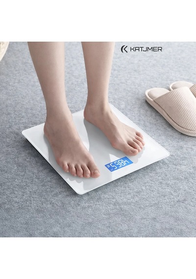 Venandin Corea Sccr-001 D Dijital Geniş Ekranlı 6 Mm Temperli Cam Banyo Baskül Tartı
