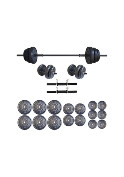 85 KG  Ağırlık Seti 85 Kg Vücut Geliştirme Aleti Halter Seti (80 kg Plaka Ağırlığı)