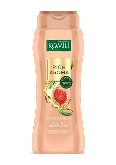 Rich Aroma Nourish Ve Relax Kalıcı Parfüm Etkili Duş Jeli 500 Ml, F3100219-001, Somon Diğer