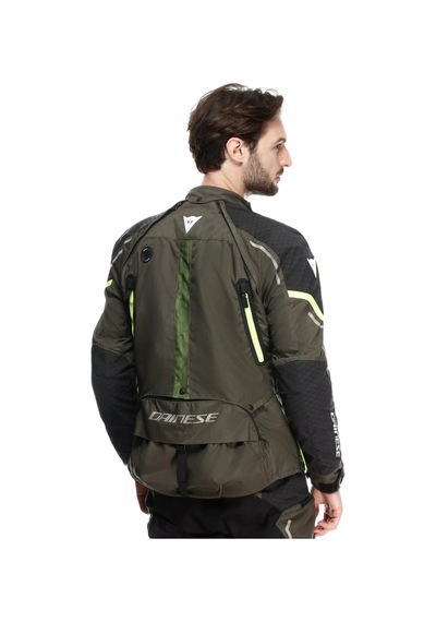 Dainese Daınese Super Adventure Absolu Jacket Black Fluo Yellow Siyah
