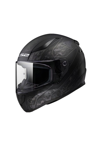 Ls2 Rapid 2 Crypt Kask Mat Siyah