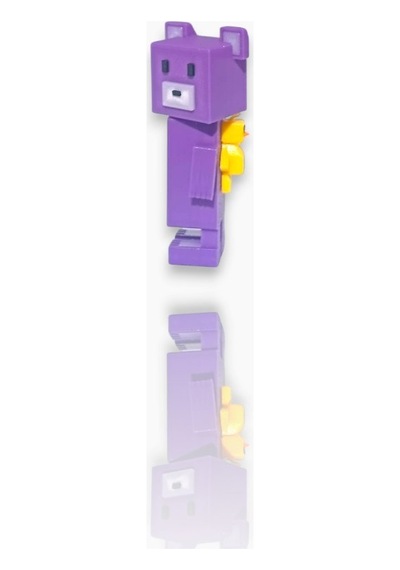 Super Adventure Bears - Ayı , Baaren Ve Şika Kaliteli Loy3d 9 Cm Mor