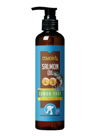 Munich Vet Salmon Oil Somon Yağı 200 ML