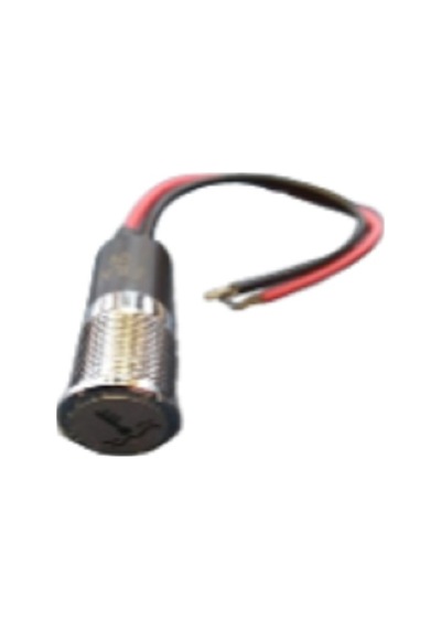 Tekne Sigorta Paneli Hararet Ikaz Lambası. 12V. Delik 14Mm