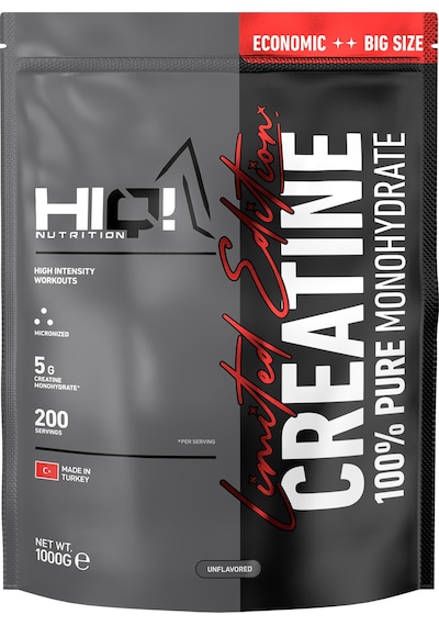 Hıq Creatine Monohydrate 1000g Unflavored - Limited Edition