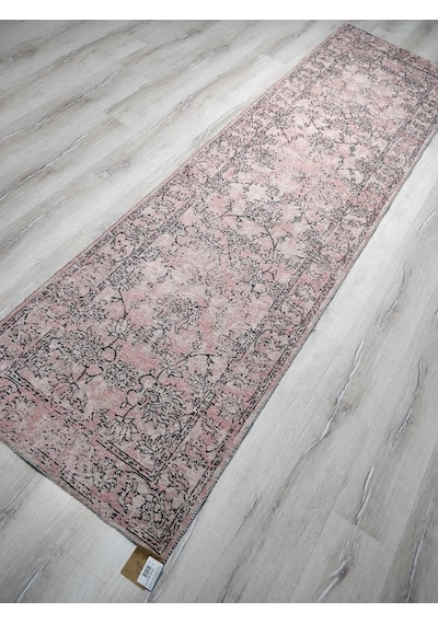 Türkmen Halı Vintage Mood 3201A Pudra 80X300 Cm Kilim