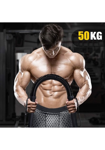 50 Kg Twister Bar - Göğüs Yayı Kol Geliştirici Bükbük Upper Body Chest Expander