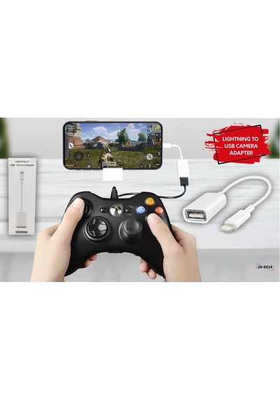 Lightning To USB Camera Adapter  JH-0514 - Beyaz