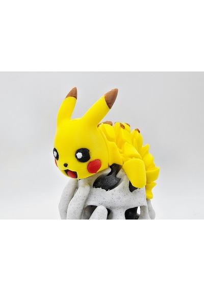 Hareketli Eklemli Pikachu Figür - Eğlenceli Ve Dekoratif Oyuncak 2li Set