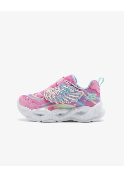 Skechers Twısty Glow Küçük Kız Çocuk Pembe Spor Ayakkabı 303718n Pkmt Pembe