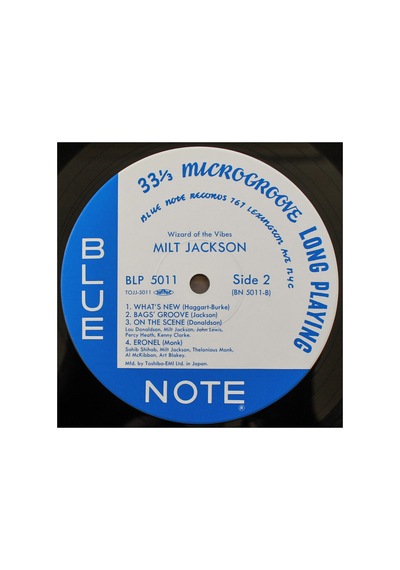 Milt Jackson - Wizard Of The Vibes 10'' Blue Note Plak